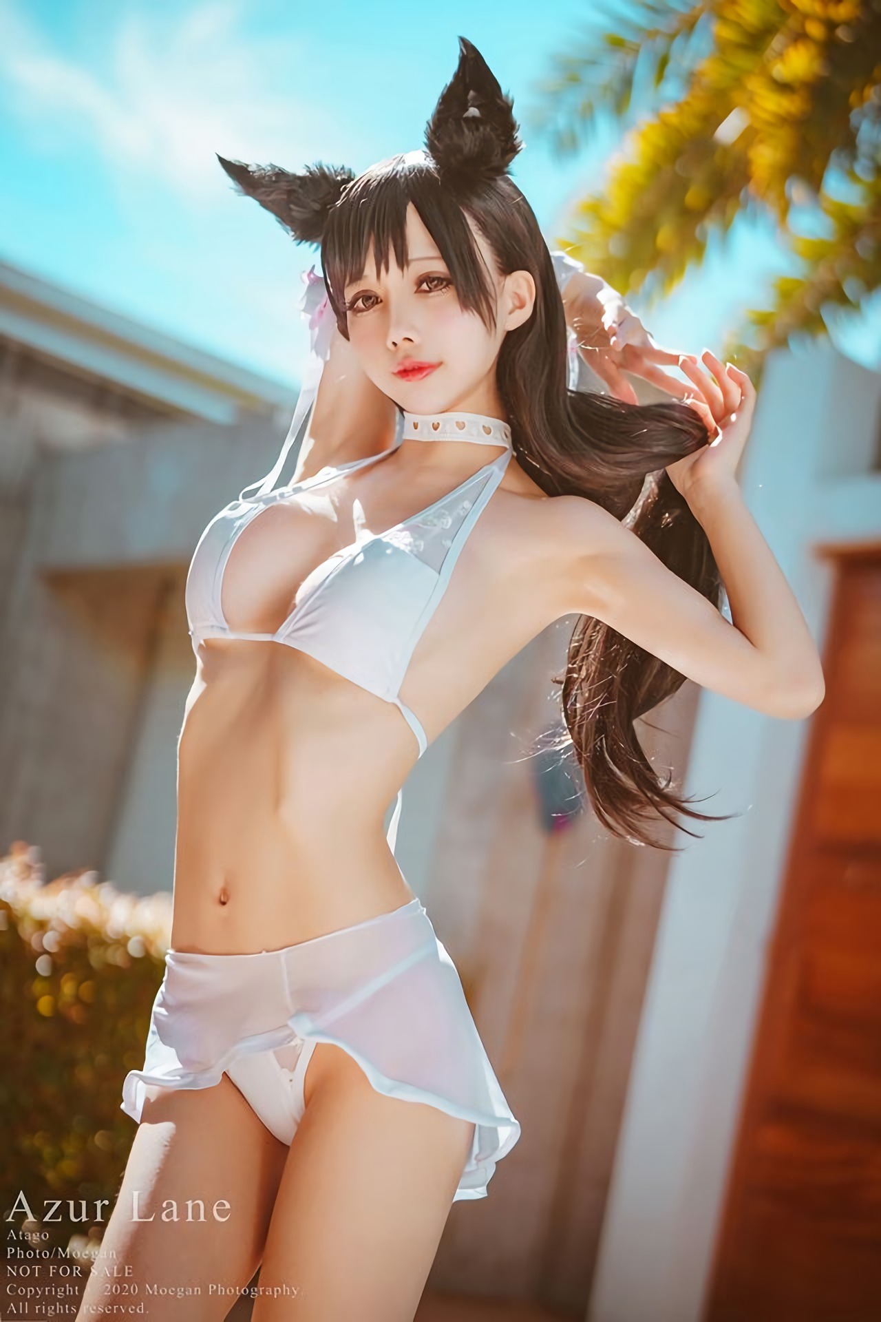 图片[1]-沖田凜花Rinka – NO.029 Azur Lane爱宕 盛夏進行曲[12P]-XikXak